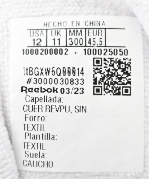 Reebok รองเท้าผ้าใบ