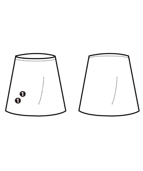 adidas กระโปรงยาวถึงเข่า