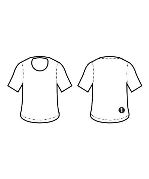 asics เสื้อยืด/เสื้อท็อปส์