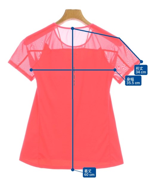 asics เสื้อยืด/เสื้อท็อปส์