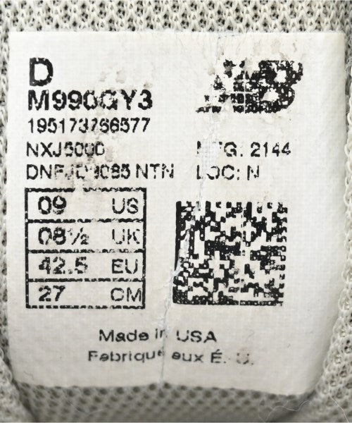 New Balance รองเท้าผ้าใบ
