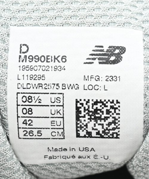 New Balance รองเท้าผ้าใบ