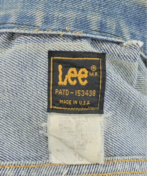 Lee แจ็คเก็ตยีนส์