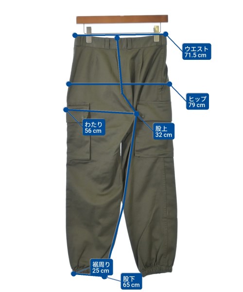 MILITARY กางเกงมีกระเป๋าข้างกางเกง2-4 กระเป๋า