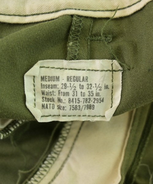 MILITARY กางเกงมีกระเป๋าข้างกางเกง2-4 กระเป๋า