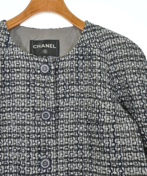 CHANEL แจ็คเก็ตไม่มีปก