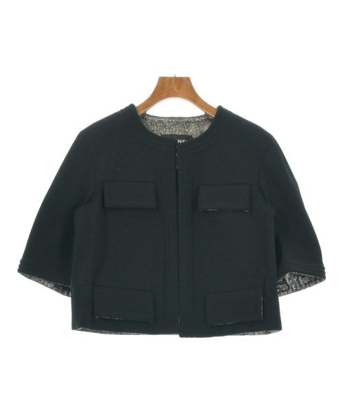 CHANEL แจ็คเก็ตไม่มีปก