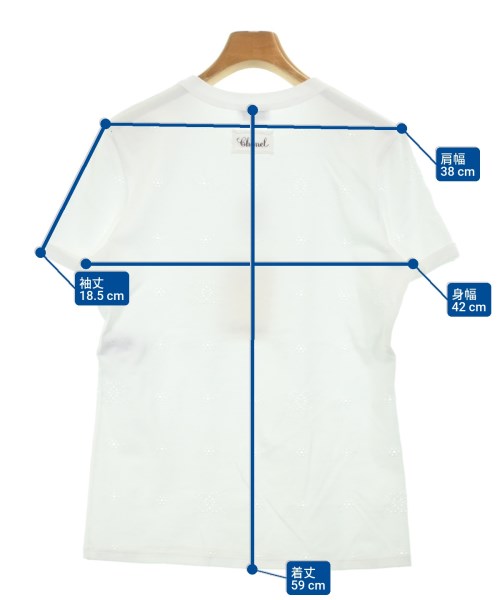 CHANEL เสื้อยืด/เสื้อท็อปส์