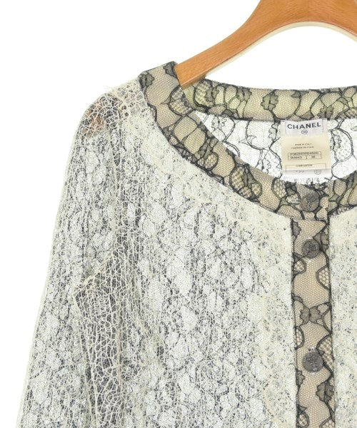 CHANEL แจ็คเก็ตไม่มีปก