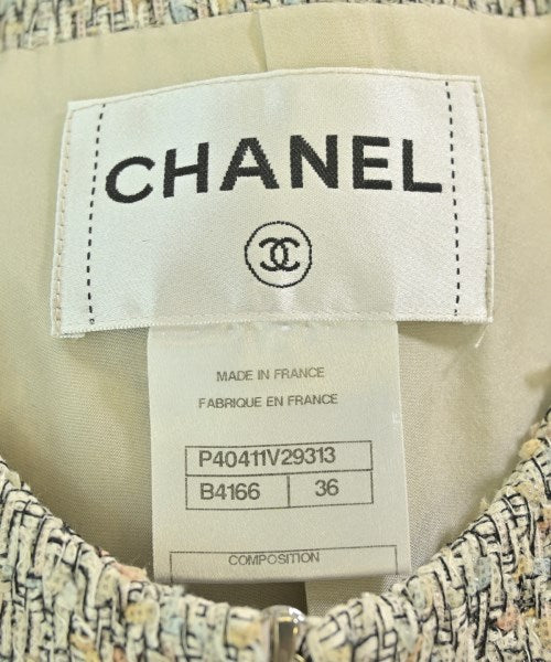 CHANEL แจ็คเก็ตไม่มีปก
