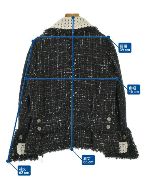 CHANEL เบลเซอร์/แจ็คเก็ตสูท