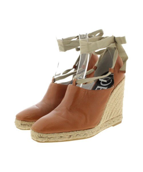 LOEWE รองเท้าพื้นเชือกสาน