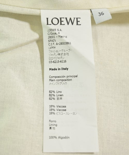 LOEWE แจ็คเก็ตลำลอง