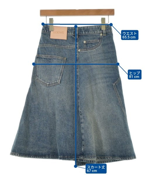 LOEWE กระโปรงยาวถึงเข่า