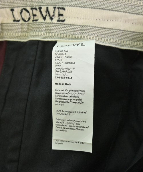 LOEWE กางเกงขายาว