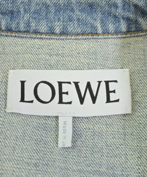 LOEWE แจ็คเก็ตยีนส์