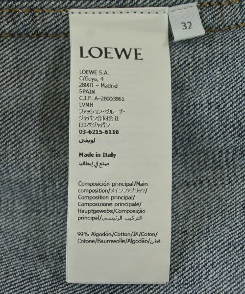 LOEWE แจ็คเก็ตยีนส์