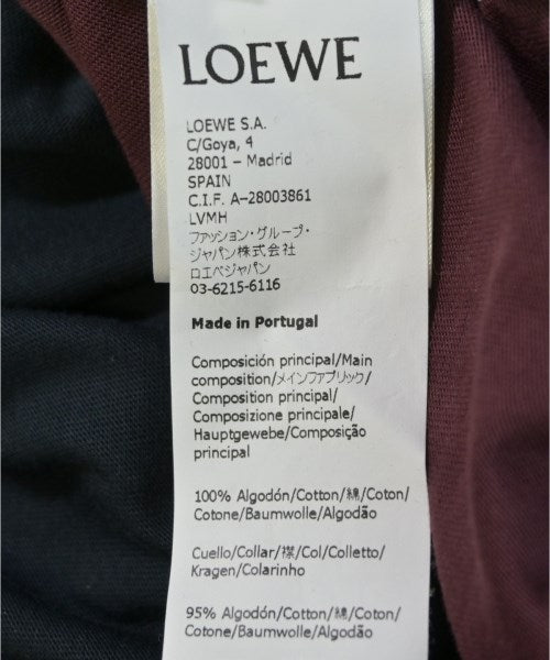 LOEWE เสื้อยืด/เสื้อท็อปส์