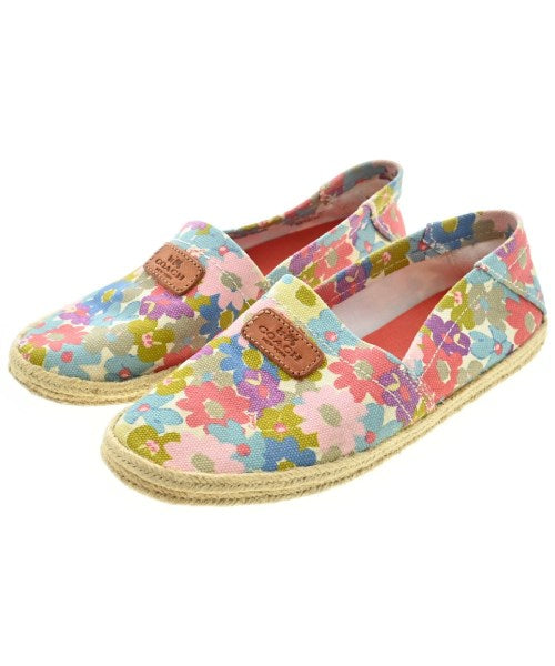 COACH รองเท้าพื้นเชือกสาน