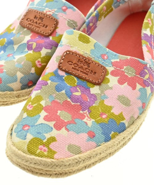 COACH รองเท้าพื้นเชือกสาน