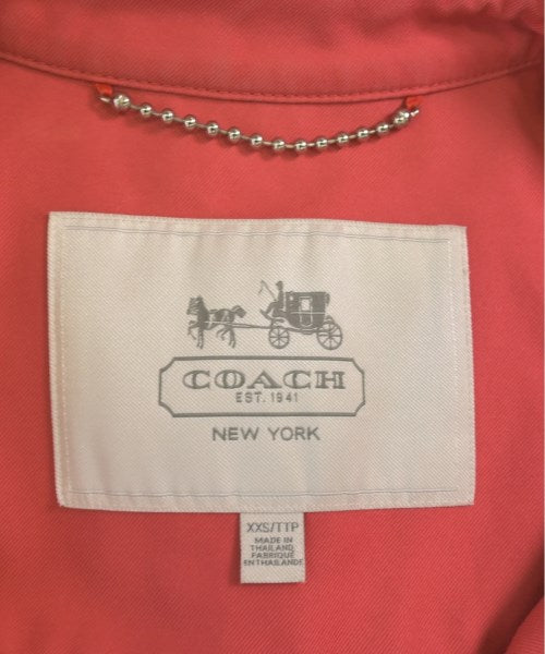 COACH เสื้อคลุมคอปก Soutien