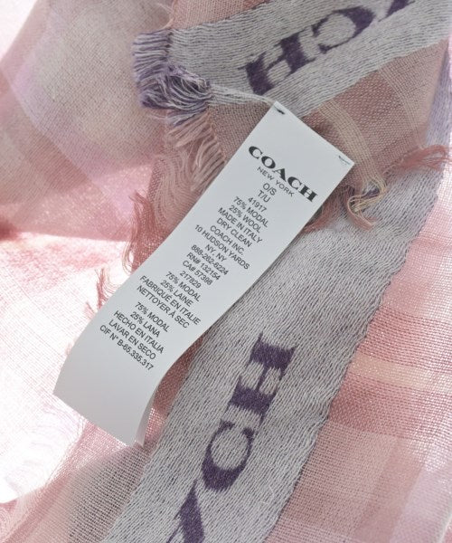 COACH ผ้าคลุมไหล่