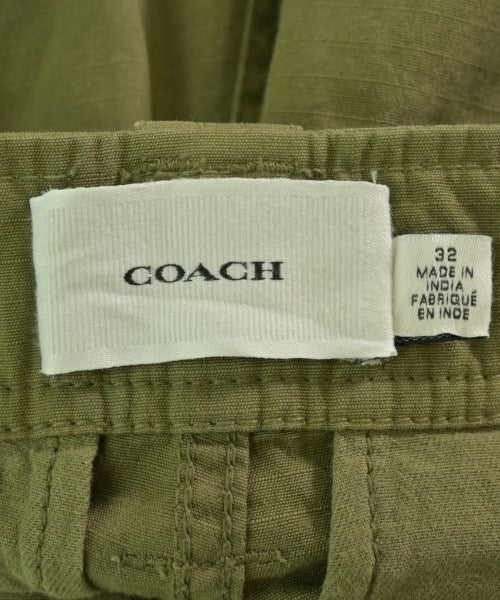 COACH กางเกงมีกระเป๋าข้างกางเกง2-4 กระเป๋า