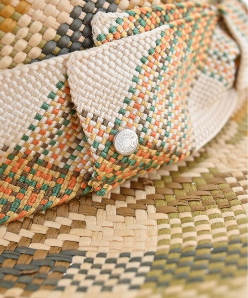 HERMES หมวกฟาง