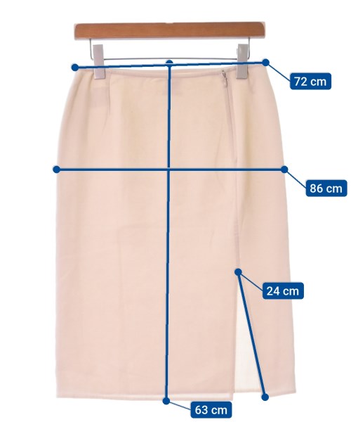 HERMES กระโปรงยาวถึงเข่า