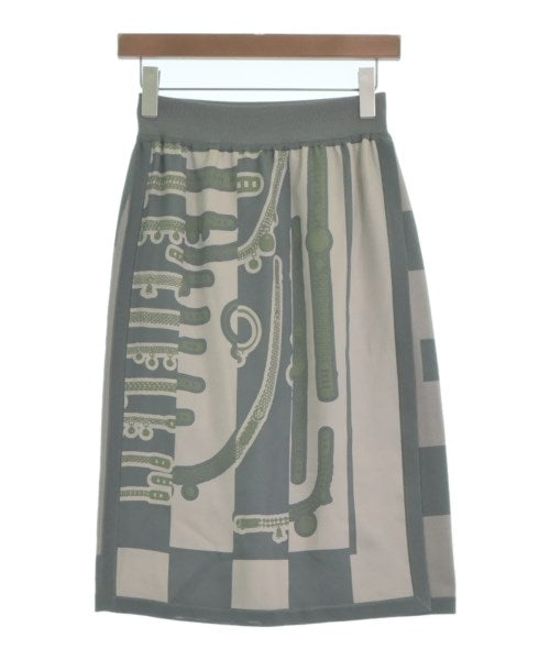 HERMES กระโปรงยาวถึงเข่า