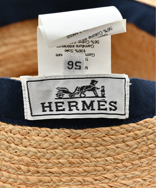 HERMES หมวกฟาง