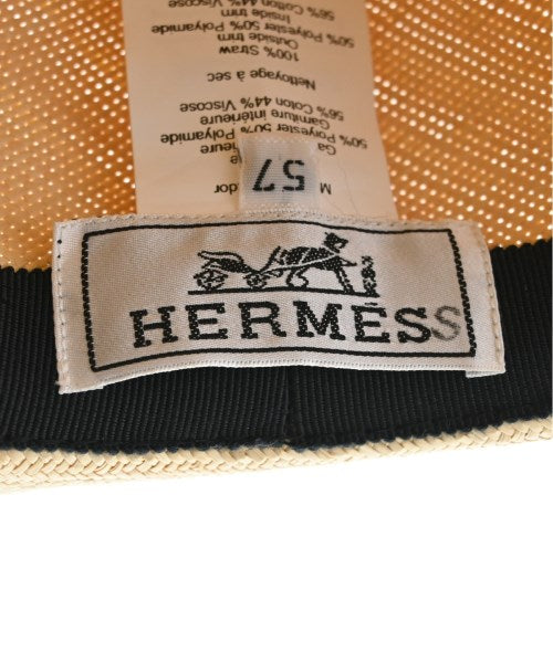 HERMES หมวกฟาง
