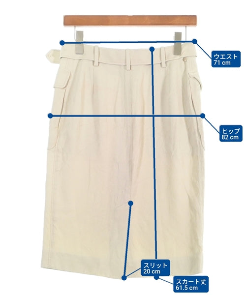 HERMES กระโปรงยาวถึงเข่า