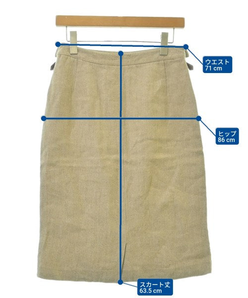HERMES กระโปรงยาวถึงเข่า