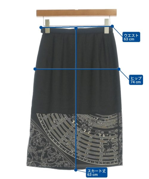 HERMES กระโปรงยาวถึงเข่า