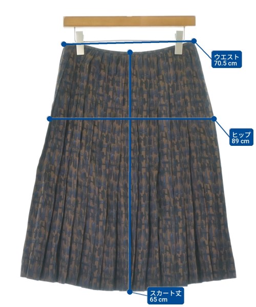 HERMES กระโปรงยาวถึงเข่า
