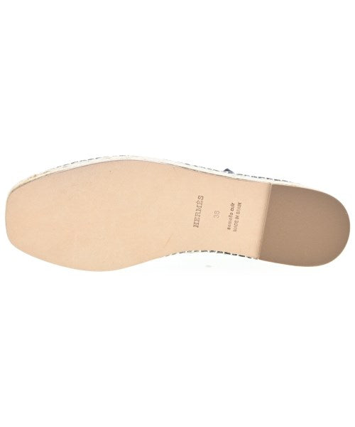 HERMES รองเท้าพื้นเชือกสาน