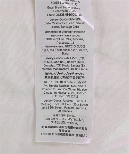 GUCCI เสื้อยืด/เสื้อท็อปส์