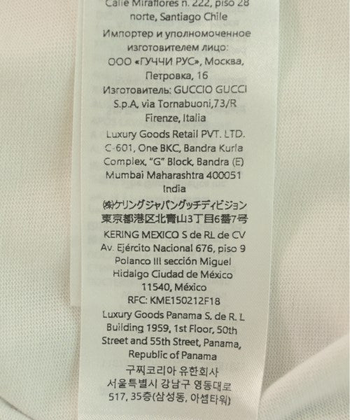 GUCCI เสื้อยืด/เสื้อท็อปส์