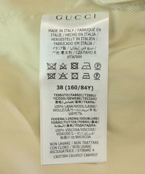 GUCCI เบลเซอร์/แจ็คเก็ตสูท