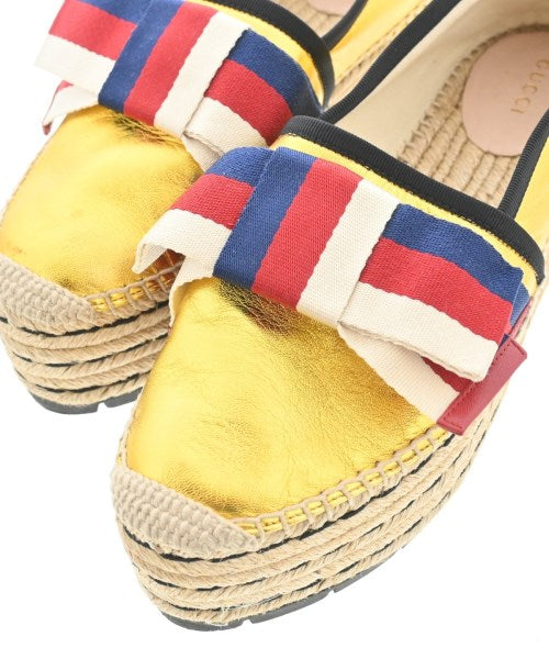 GUCCI รองเท้าพื้นเชือกสาน