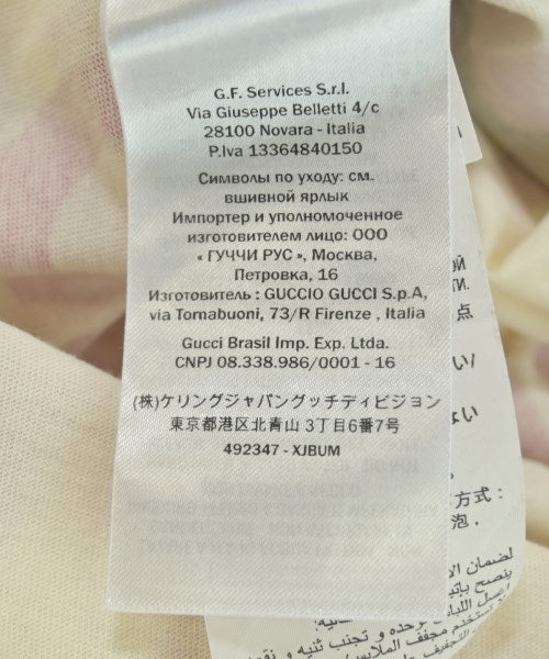 GUCCI เสื้อยืด/เสื้อท็อปส์