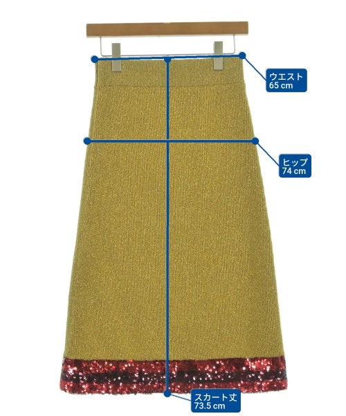 GUCCI กระโปรงยาว/แม็กซี่ยาว