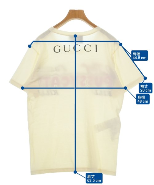 GUCCI เสื้อยืด/เสื้อท็อปส์