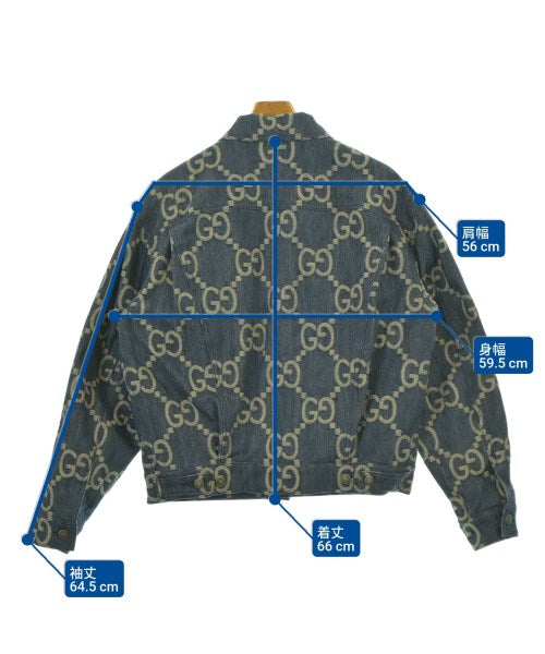 GUCCI แจ็คเก็ตยีนส์