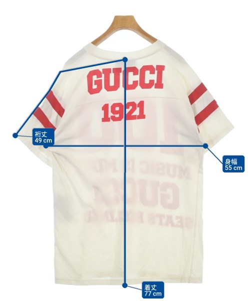 GUCCI เสื้อยืด/เสื้อท็อปส์