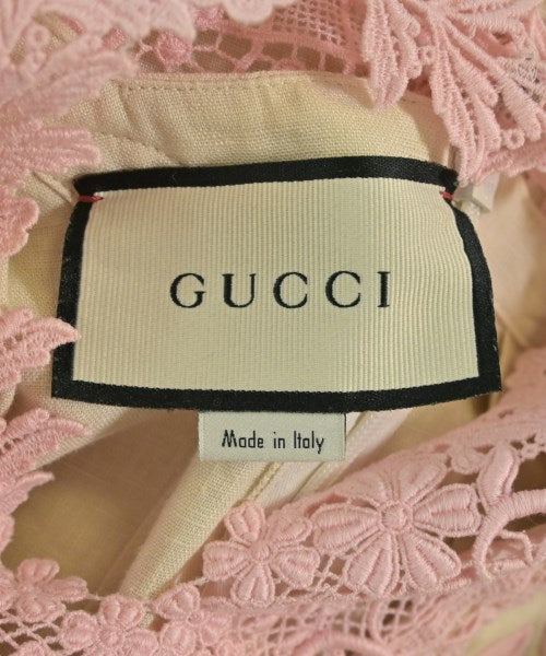 GUCCI เดรสที่เป็นเสื้อเชิ้ตตัวยาว