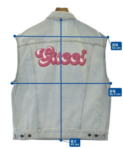 GUCCI แจ็คเก็ตยีนส์