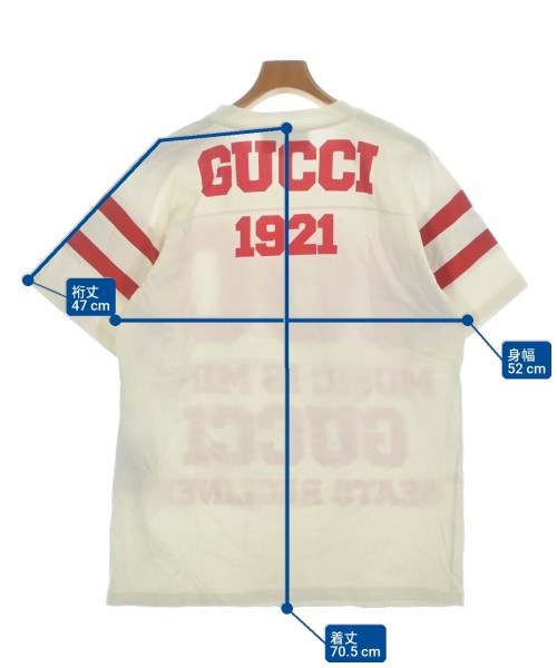 GUCCI เสื้อยืด/เสื้อท็อปส์