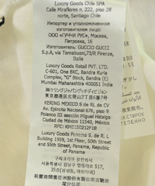 GUCCI เสื้อยืด/เสื้อท็อปส์